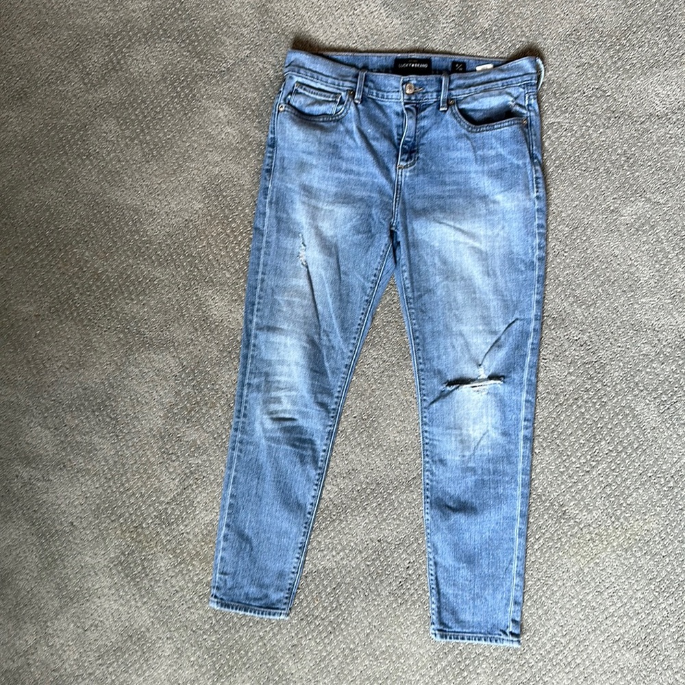 Distressed Lucky Brand Jeans